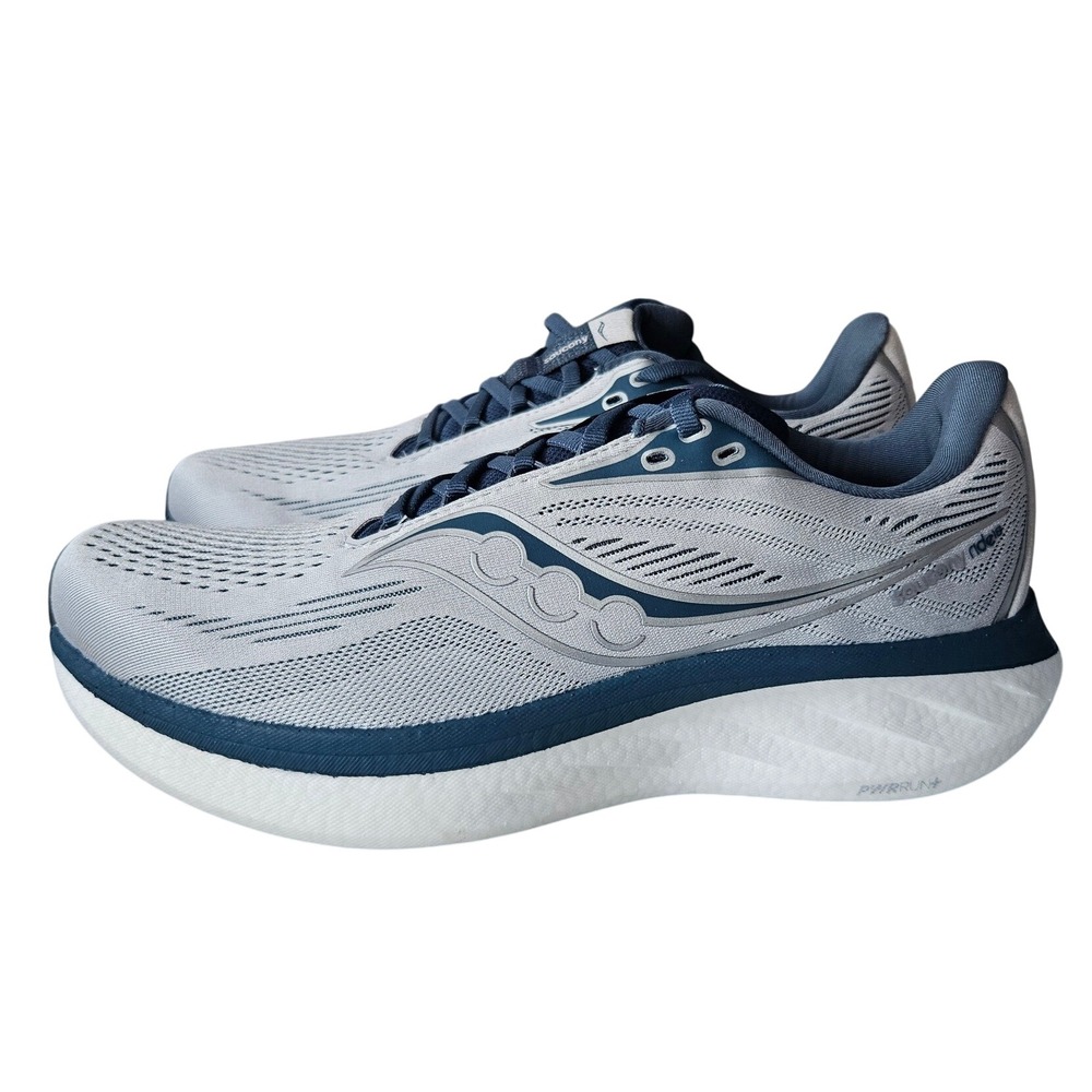 Saucony Ride 18 Mens Running Shoes Cloud Dusk S21000-108 Size 9.5 NEW